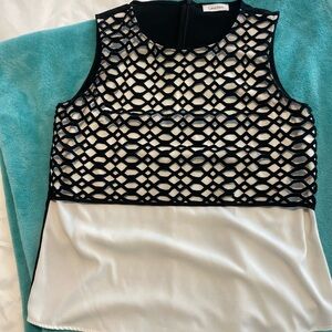 Calvin Klein Collection Black Tank Top